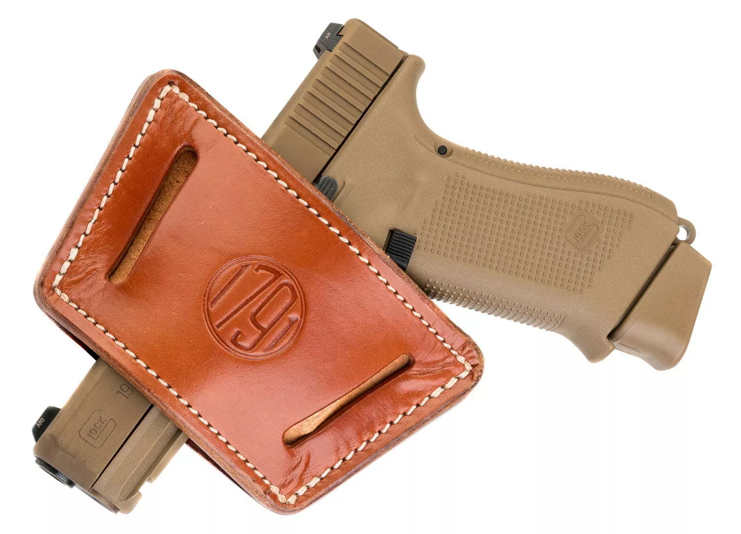 1791 Gunleather UIW Classic Brown Leather IWB/OWB Subcompact