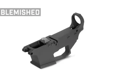 9mm AR-9 80% Lower Receiver - Glock Compatible - Black - Blem