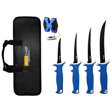 ACCUSHARP 6 PIECE KNIFE & SHARPENER