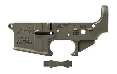 AERO PRECISION AR15 STRIPPED LOWER GEN 2 RECEIVER - OD CERAKOTE