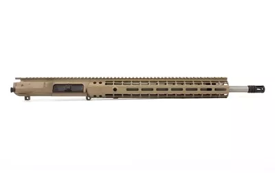 AERO PRECISION M5E1 18" .308 SS COMPLETE UPPER RECEIVER - 15" MLOK FDE