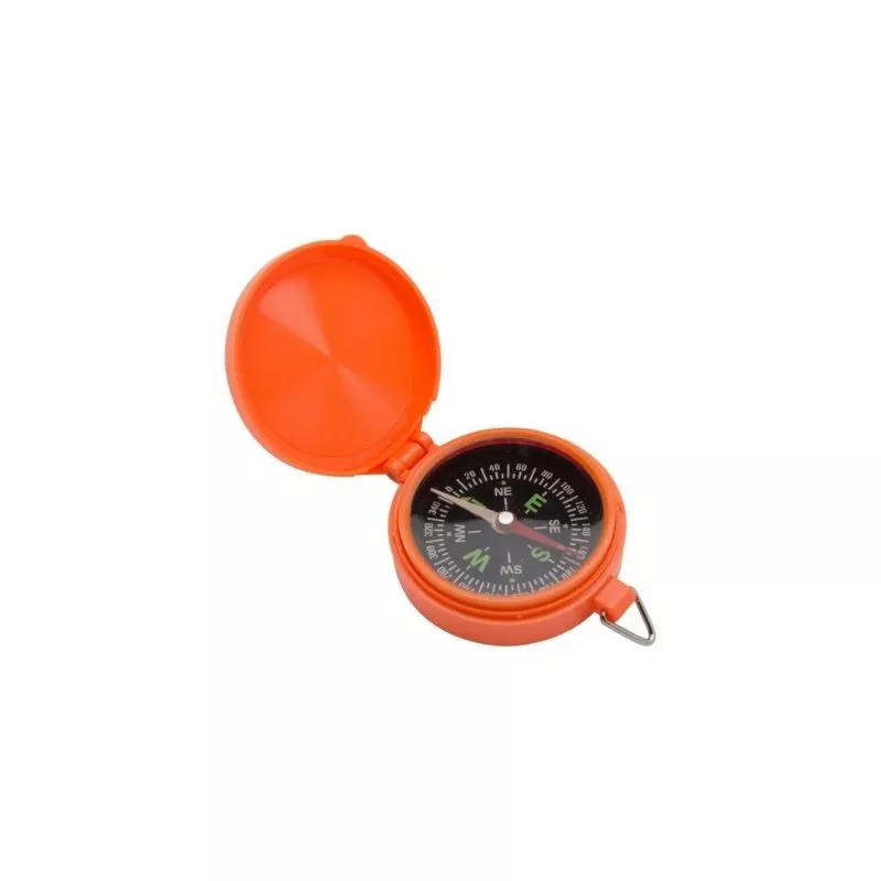 ALLEN COMPASS-POCKET W/LID, ORANGE