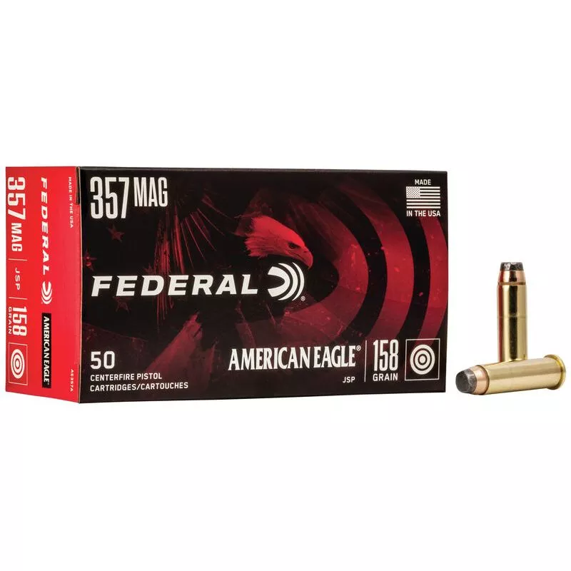 AMERICAN EAGLE .357 MAG 158gr JSP