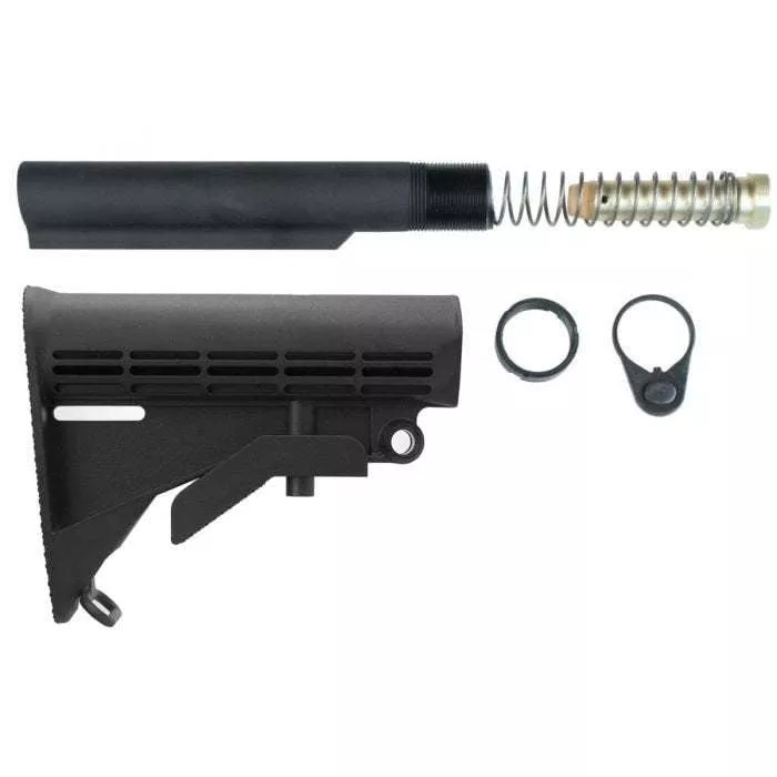 AR-15 Collapsible Stock Assembly 6 Position