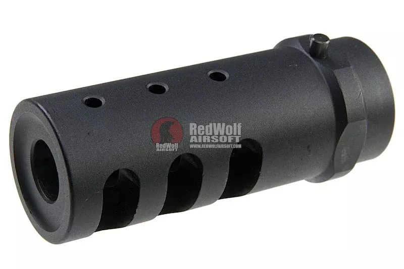 ARES M4 Flash Hider (14mm CW,Aluminum) for Blast Shield – Type A