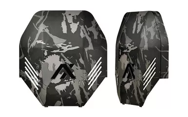 AXIL Mx Custom Plate 1 Set BLK Camo