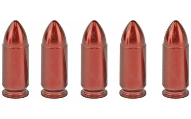 Azoom Snap Caps 9MM 5/PK Red