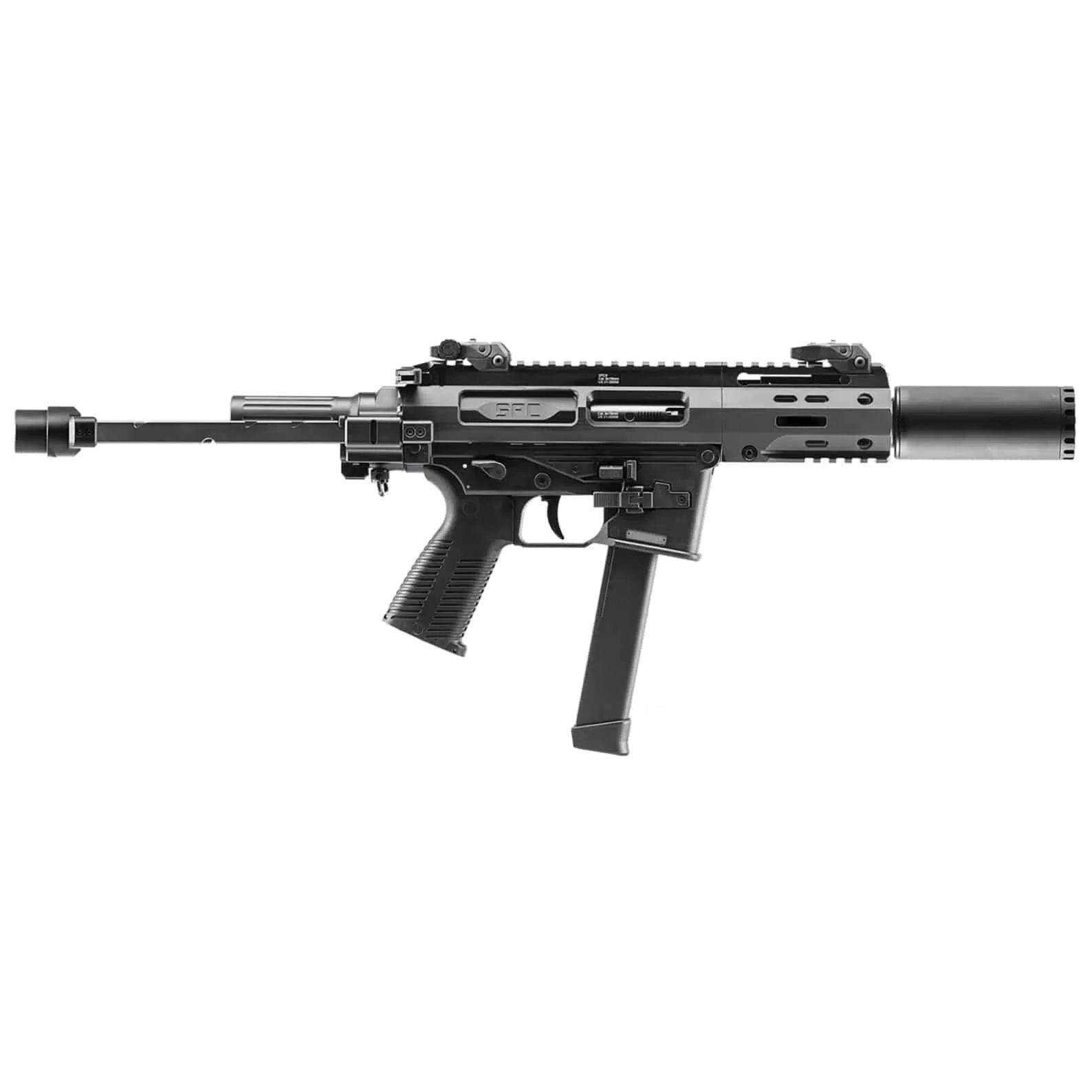 B&T SPC9 SD-G 9mm 4.5″ Suppressed Pistol Kit