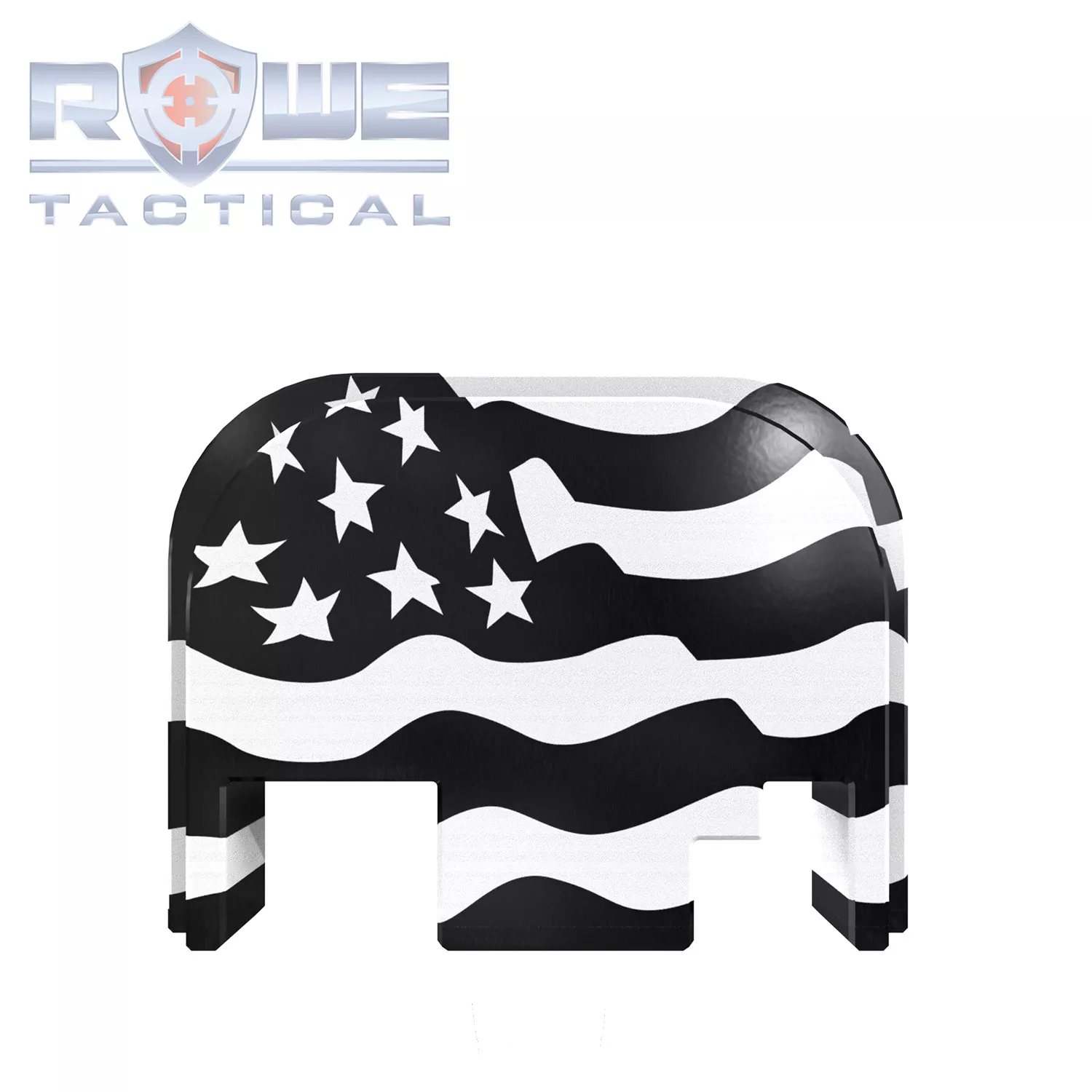 Back Plate For Glock GEN 1-4 – US Flag Wavy