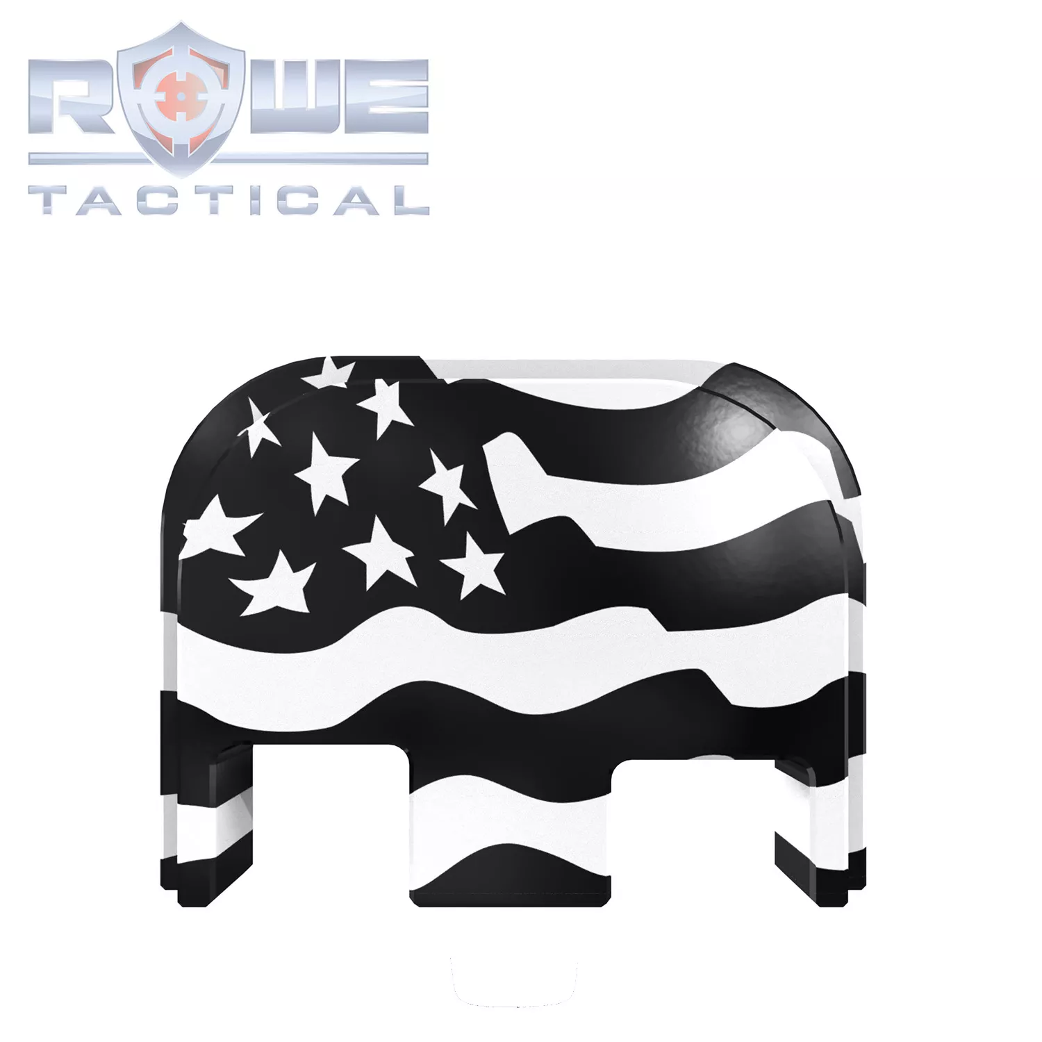 Back Plate For Glock GEN 1-5 – US Flag Wavy