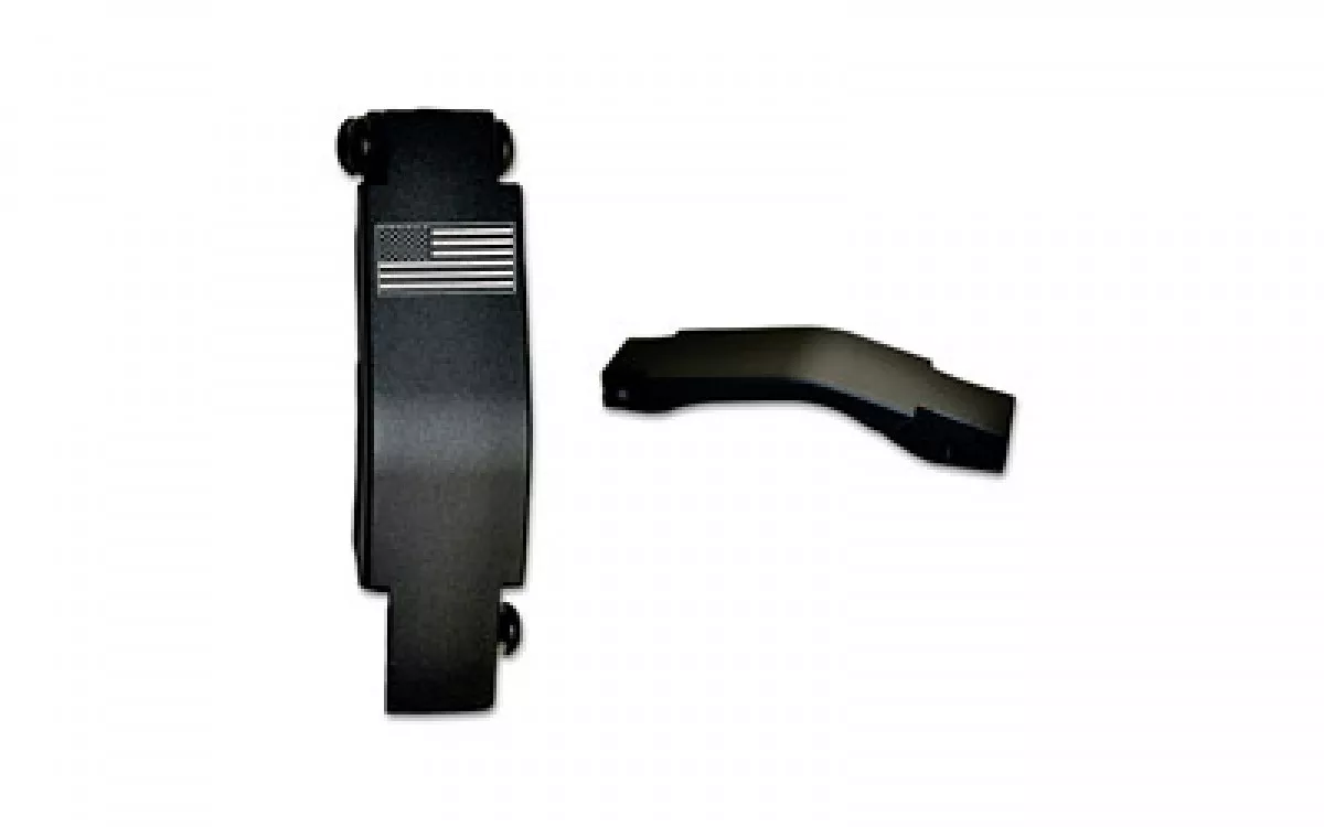 Bastion, American Flag, Threaded Trigger Guard, Black and Wh