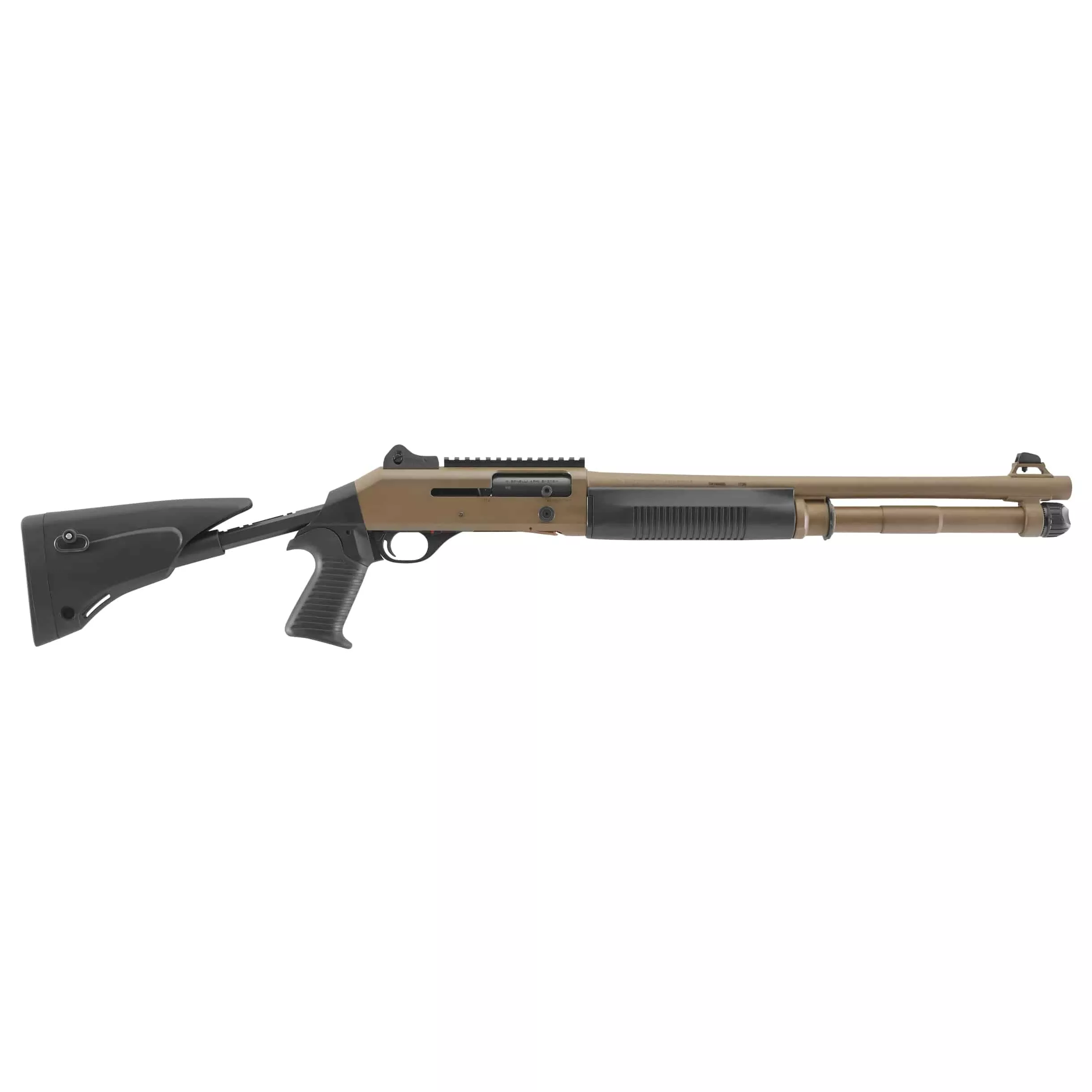 Benelli M4 EXT 12GA 18.5″ Semi-Auto Shotgun – FDE
