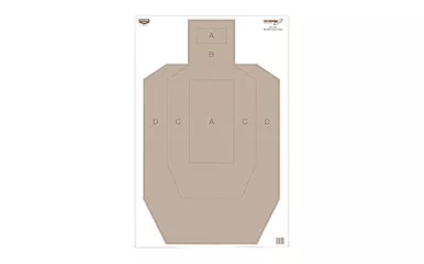 Birchwood Casey Eze-Scorer IPSC Targets 100-Pack