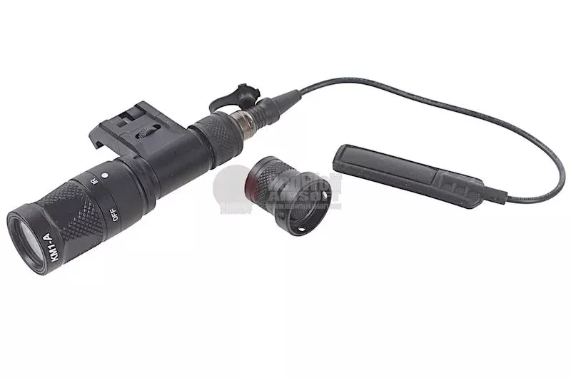 Blackcat Airsoft M300 Flashlight with Tactical IMF Mount – Black