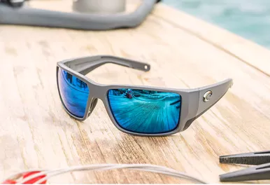 BLACKFIN PRO 98 MATTE GRAY W BLUE MIRROR 580G