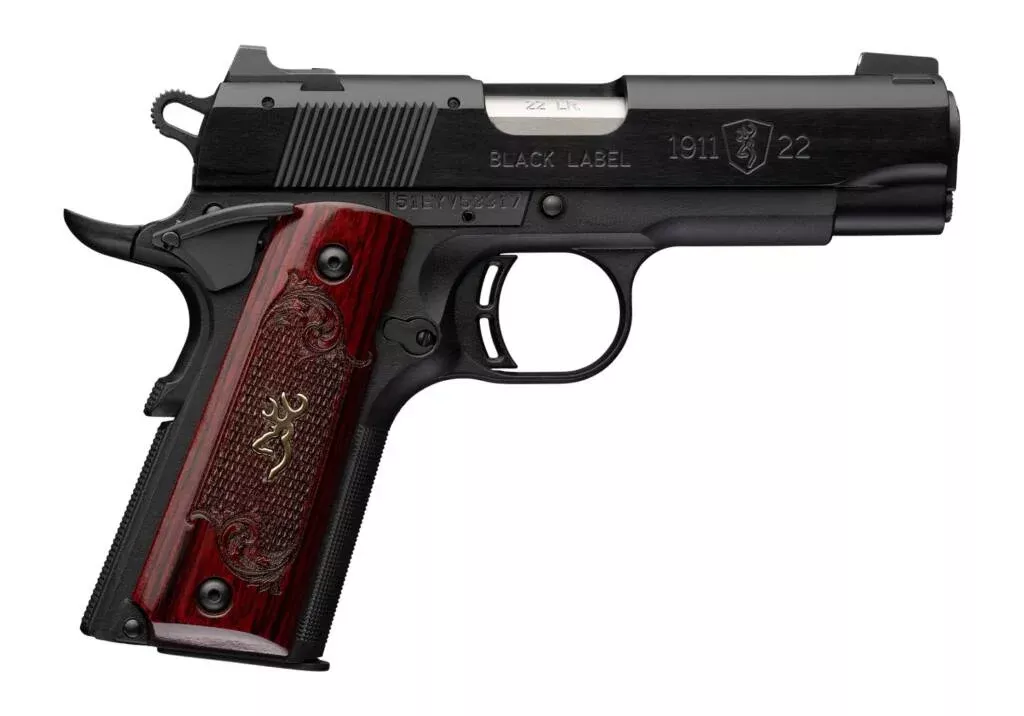 BROWNING 1911-22 MED COMP 22LR 3.63″#