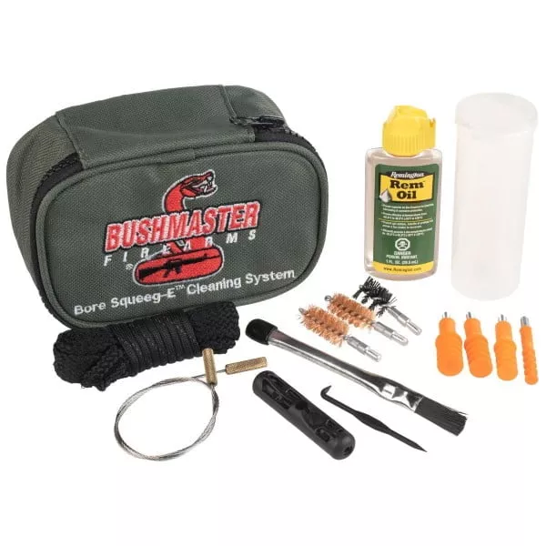 Bushmaster Cleaning Kit Squeege 15 Piece Pistol Cleaning Kit