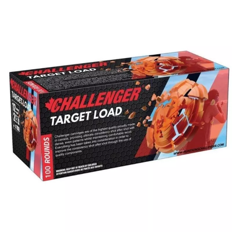 CHALLENGER TARGET 100rd PACK – 12-2.75″ 2-3/4dr #7