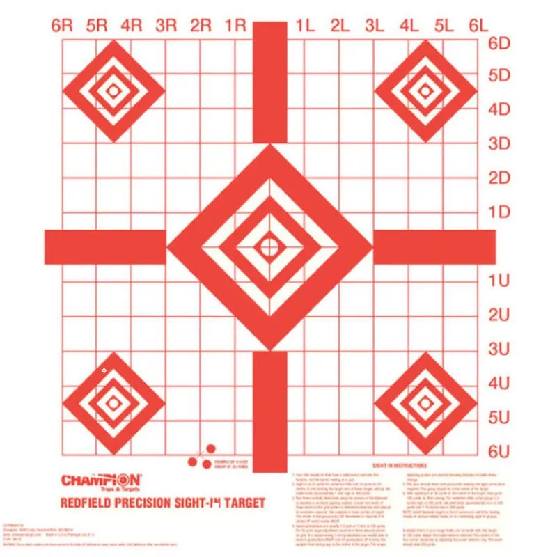 CHAMPION REDFIELD TARGETS 10pk