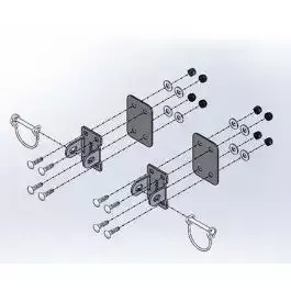 Clam Hitch Mounting Kit 8268