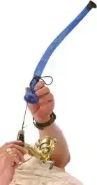 Clam Ice Rod Slick (2 Pack Blue) 8248