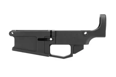 Classic Black Anodized Billet .308 80% Lower Receiver