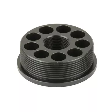 CMMG ZEROED HUB MNT DT 1/2X28 BLK