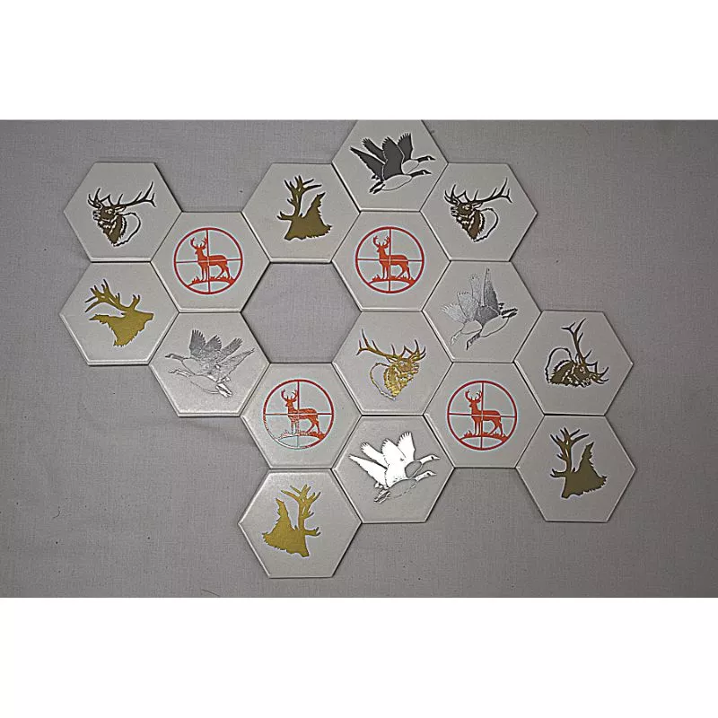CORK BACKED HEXAGON COASTER