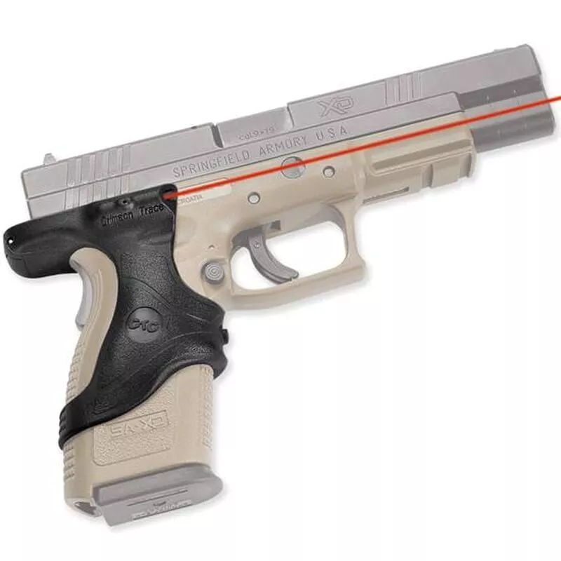 Crimson Trace Lasergrip Springfield XD9, XD40 Rubber Black L
