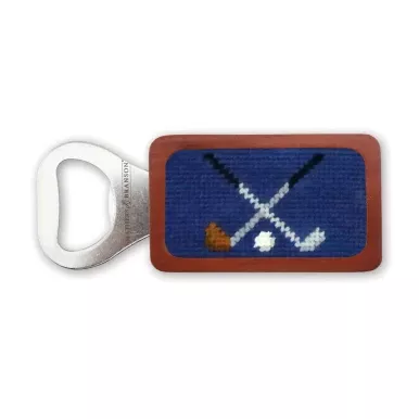 CROSSED CLUBS BOTTLE OPENER