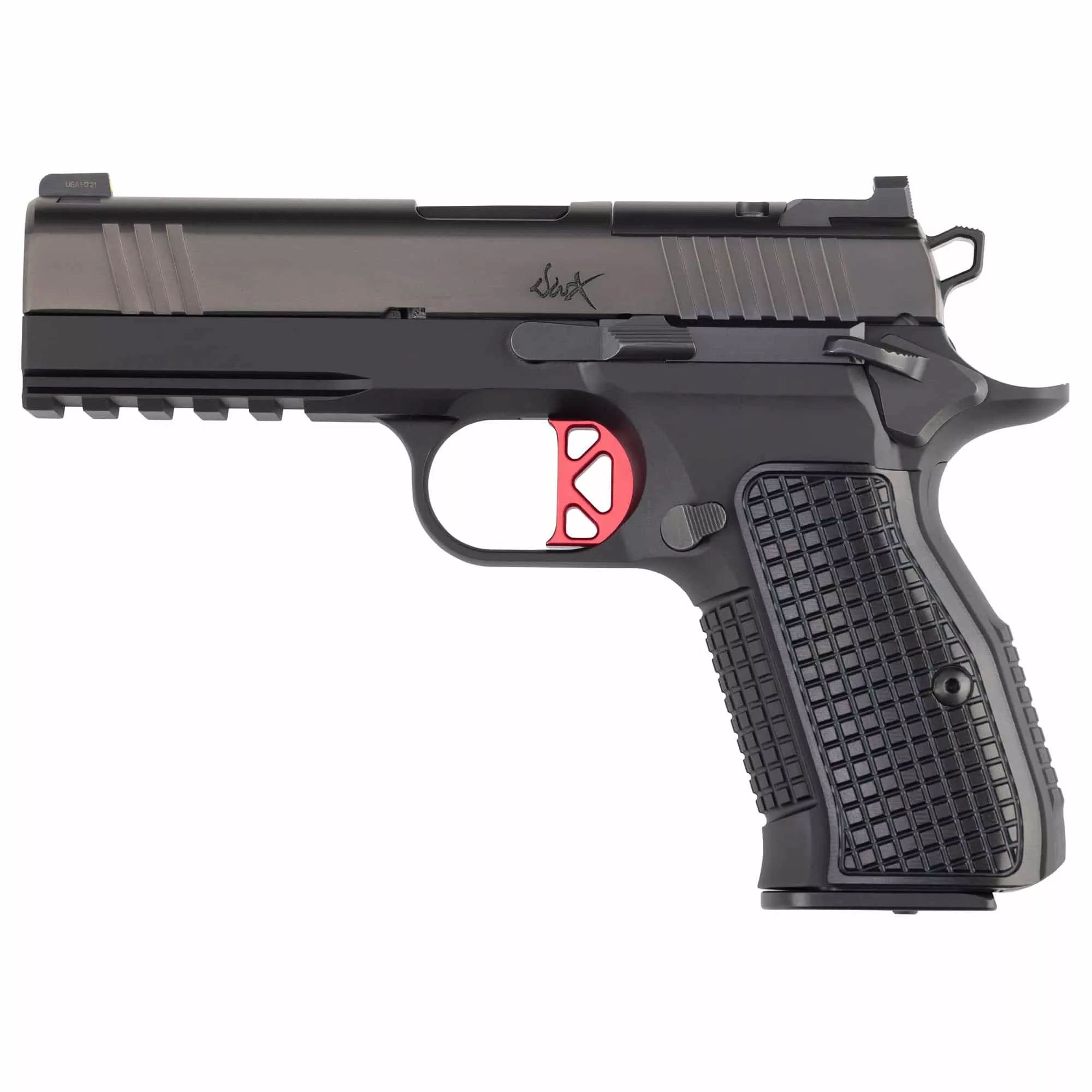 Dan Wesson DWX Compact 9mm 4″ Pistol – DLC Black