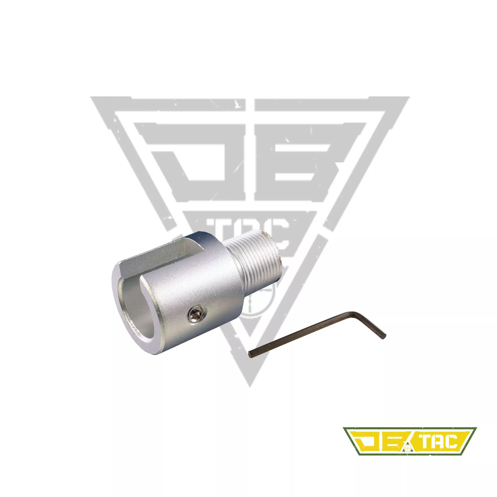 DB TAC 5/8''x24 TPI Thread Aluminum Ruger 1022 Muzzle Brake Adapter - DB TAC