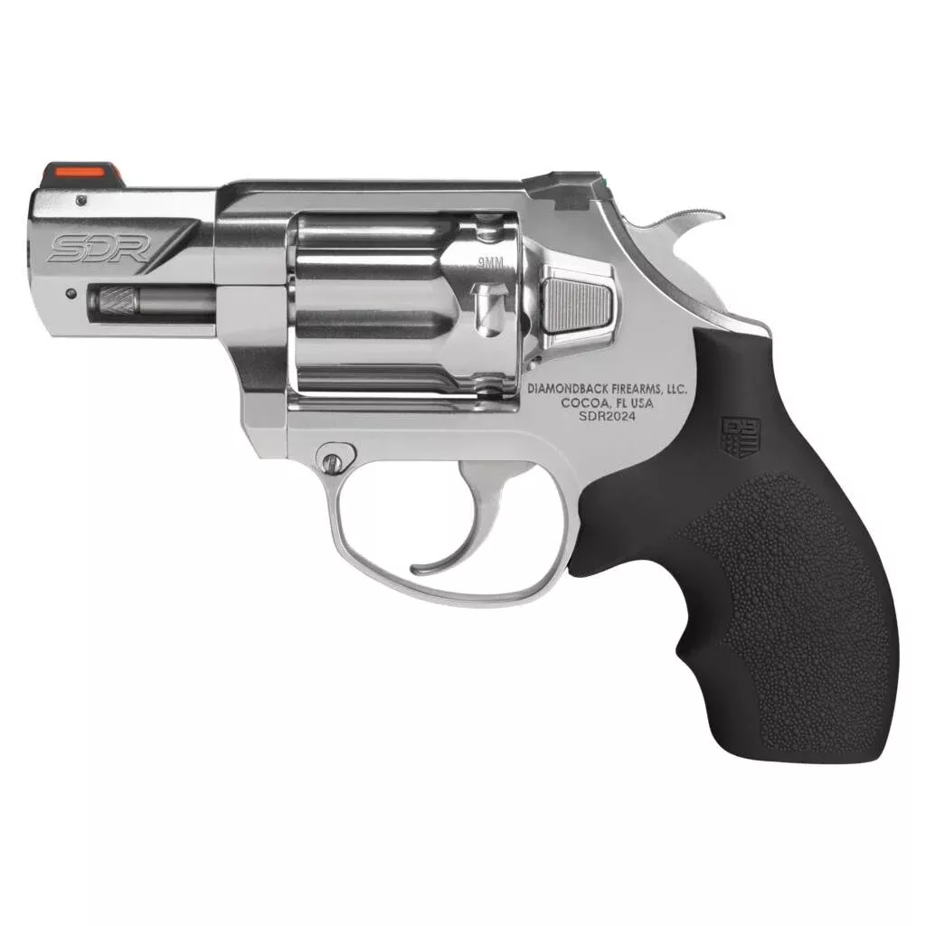 DIAMONDBACK FIREARMS SDR 9MM 2″ 6RD STAINLESS