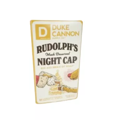 DUKE CANNON RUDOLPHS NIGHT CAP SOAP CINNAMON/ANTIQUE WOOD 10OZ