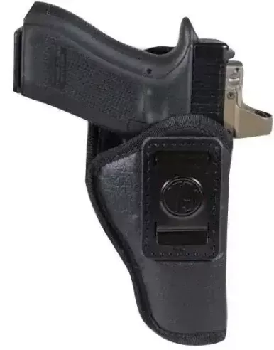 ECOCARRY IWB HOLSTER COMPACT AUTO LARGE BLACK RIGHT HAND