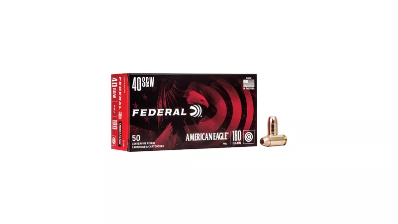 FED AM EAGLE 40SW 180GR FMJ