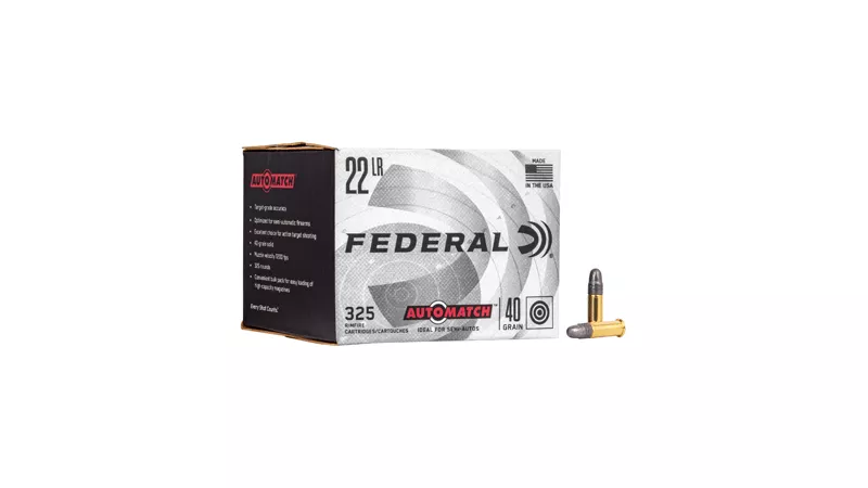 FED AUTO MTCH 22LR 40GR SLD 325