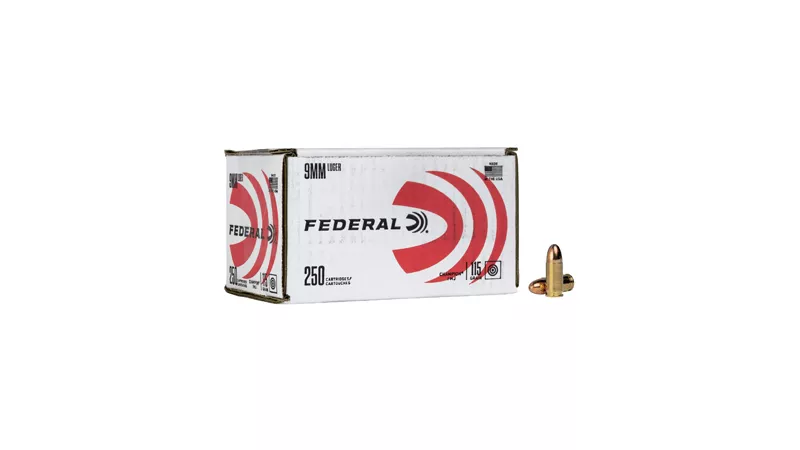 FED CHAMP 9MM 115GR FMJ 2