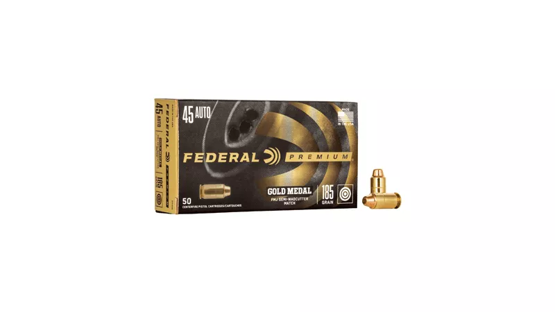 FED GOLD MDL 45ACP 185 FM/SW