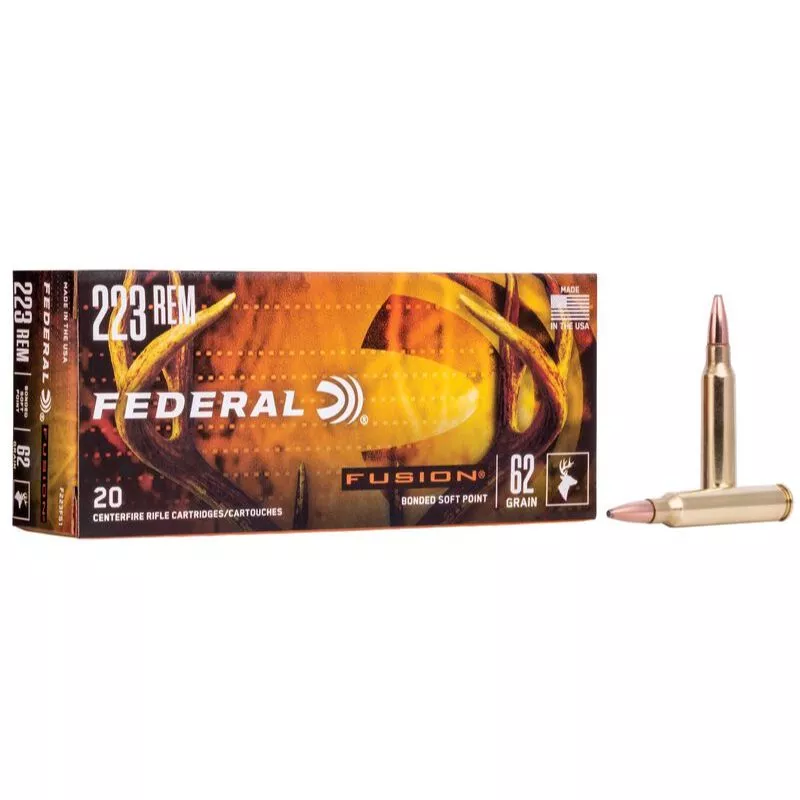 FEDERAL FUSION .223 REM 62gr