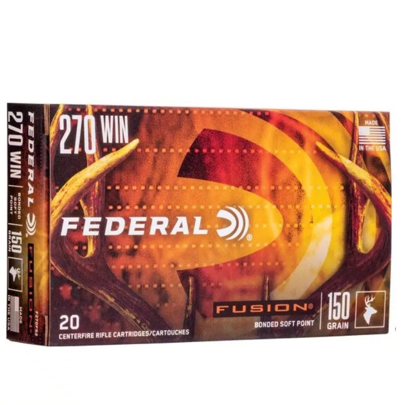 FEDERAL FUSION .270 WIN 150gr