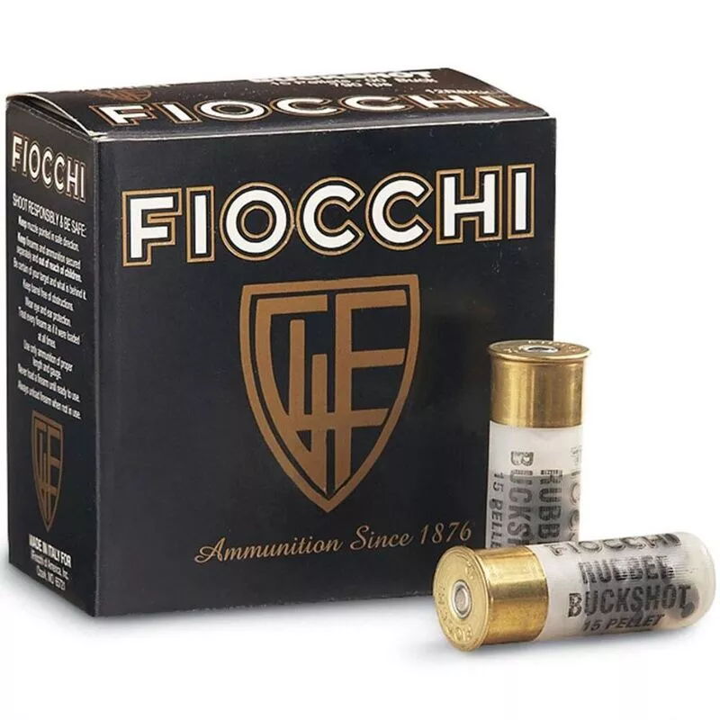 Fiocchi LE Less Lethal 12 Gauge Ammunition 10 Rounds 2-3/4"