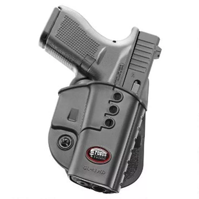 Fobus Evolution Paddle Holster For GLOCK 43 Right Hand Polym