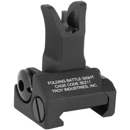 FOLDING BATTLE SIGHT - FRONT - M4 STYLE - BLACK