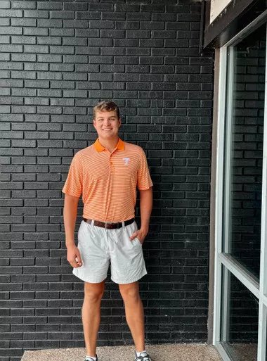FORGE TONAL STRIPE STRETCH POLO - UT