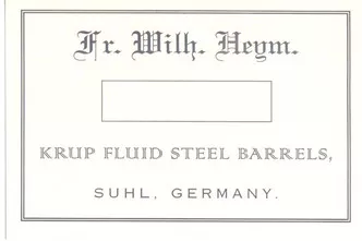 Fr. Wilh. Heym Label