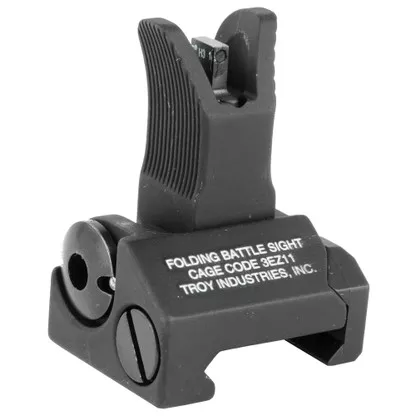 FRONT FOLDING BATTLE SIGHT - M4 STYLE - BLACK - TRITIUM