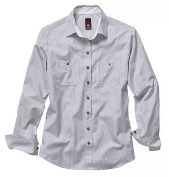 Gaston J. Glock Classic Graph Check Blouse