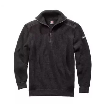 Gaston J. Glock Half-Zip Knit Sweater