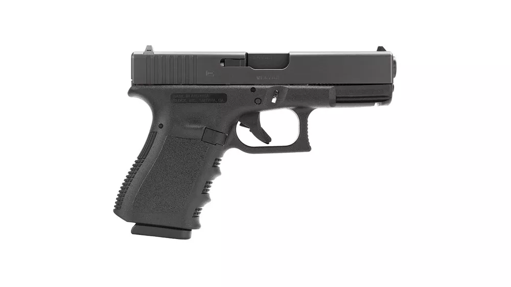 Glock 23 Gen 3 Compact Handgun .40 S&W 13/rd Magazines (2) 4″ Barrel Black Austria